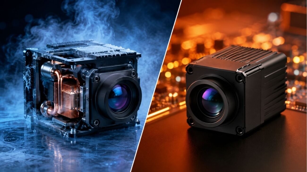 What is the difference between cooled and uncooled thermal imaging systems