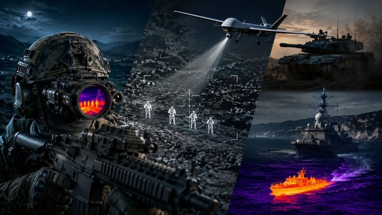 Infrared thermal imaging technology has become one of the most important sensing technologies in modern military operations.