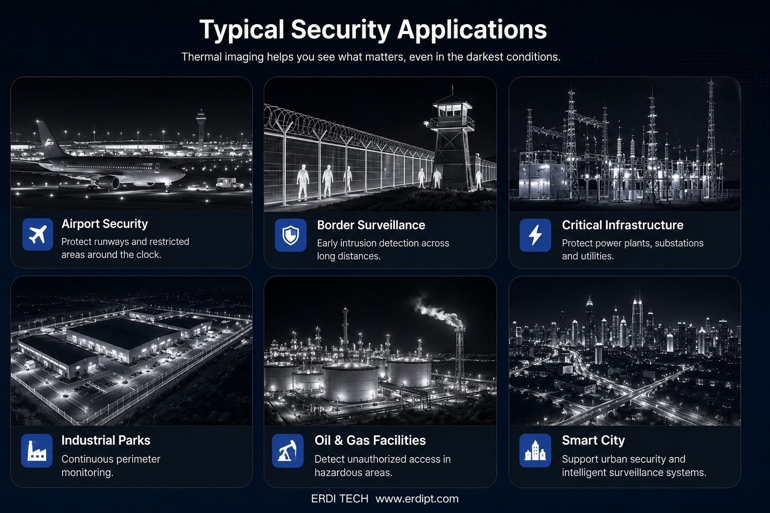 Some typical applications of infrared thermal imaging