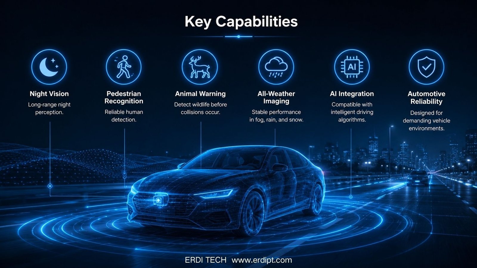 Enhance Vehicle Safety with Intelligent Infrared Vision