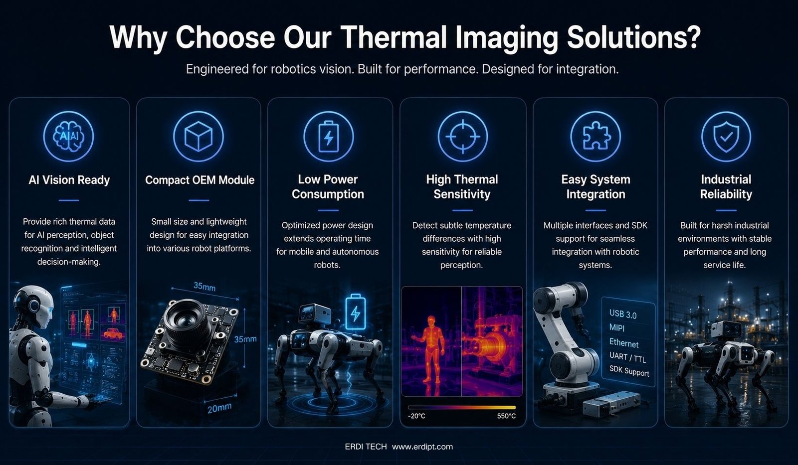 Thermal Imaging for Robotics