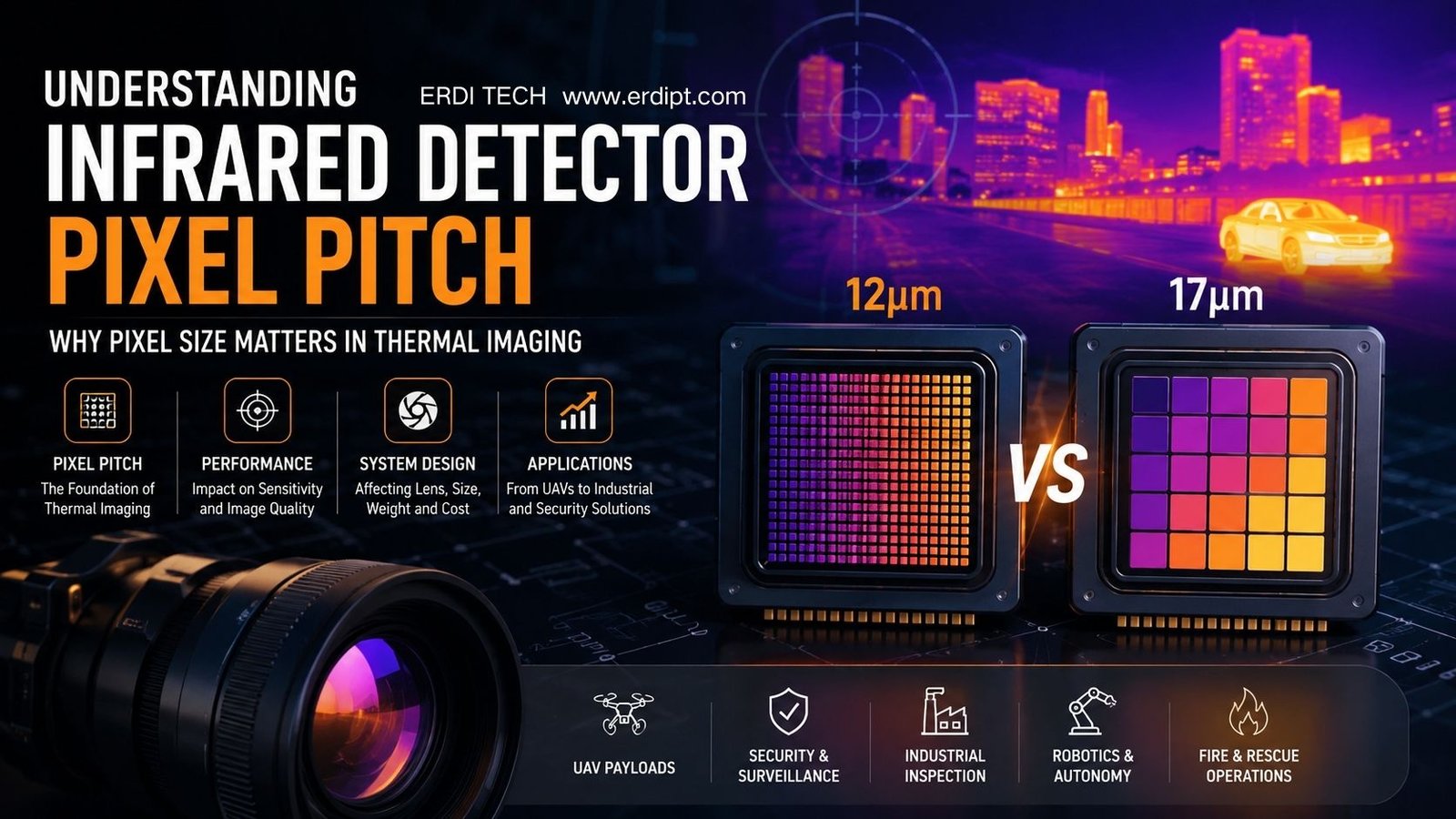 Why the Industry Is Moving from 17 μm to 12 μm Pixels
