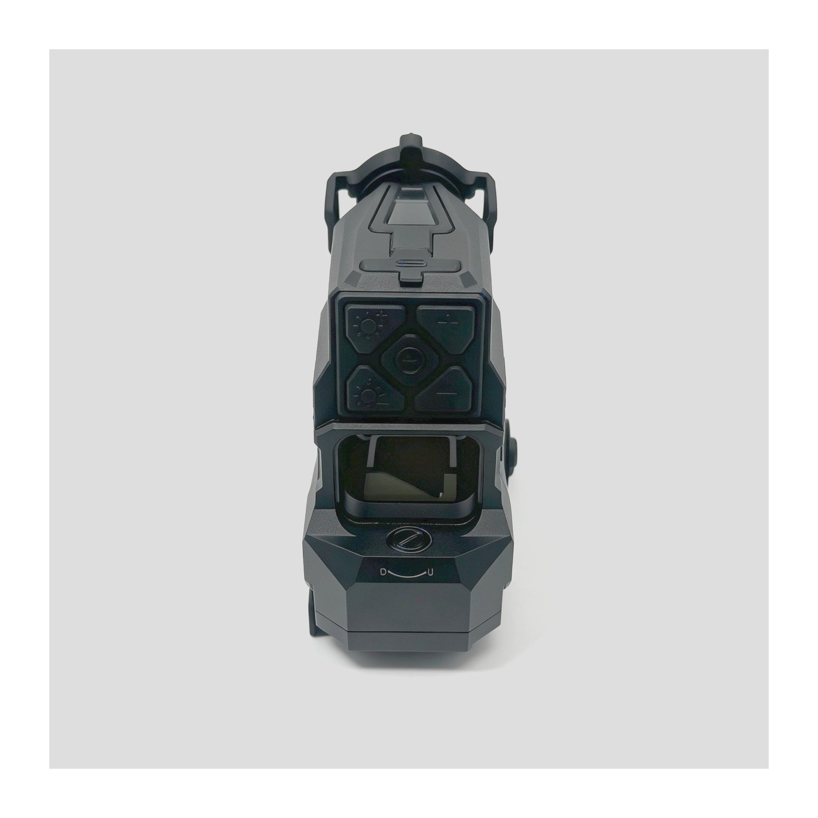 Top view of the RDTIFS640 control keypad and battery compartment